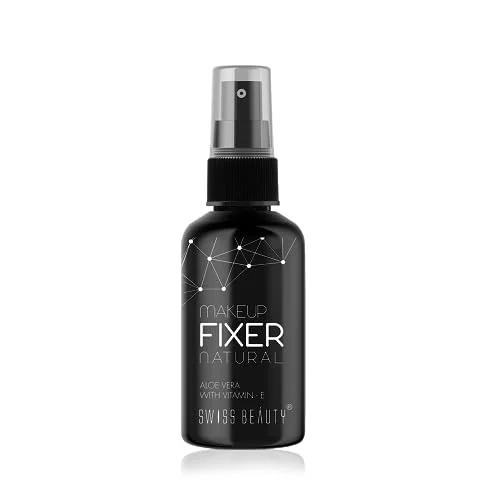 Swiss Beauty Long Lasting Misty Finish Professional Makeup Fixer Spray For Face Makeup | With Aloe Vera And Vitamin- E |
