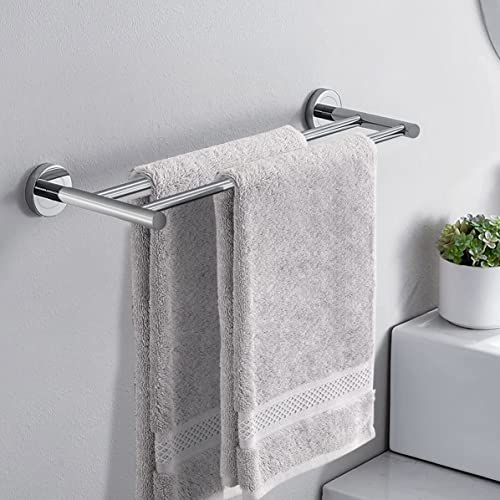 Plantex Stainless Steel Heavy and Sturdy Towel Rod/Towel Rack for Bathroom/Towel