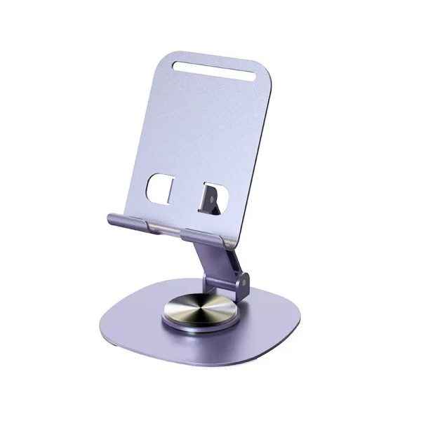 AADGEX Mobile Phone Stand 360° Rotation Height and Angle Adjustable Cell Phone Stand for Desk Office