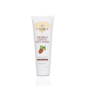 Lashika Face Wash With Natural Arabica Coffee Beans Facewash Deep Cleansing And Skin Brightening For