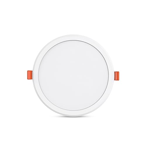 Goldmedal Glazz 12W LED Round Downlight - Color Changing (CCT) | Pack of 1| Cut-Out: ø153mm |