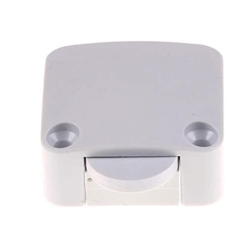 Wardrobe Door Switch Push Button Cabinet Lamp Automatic Light ON/OFF Sliding Cupboard Button