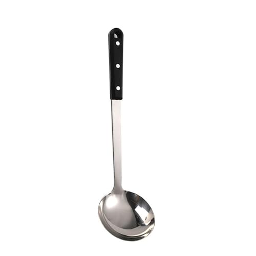 Potency 304 Stainless Steel Soup Ladle Spoon, Professional Heavy Duty Kitchen Serving Ladle with