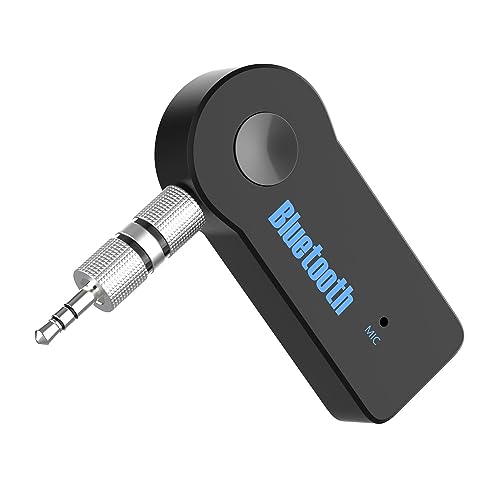 Careflection Bluetooth Receiver/Hands-Free Car Kit, Portable 3.5mm Bluetooth Aux Adapter Wireless