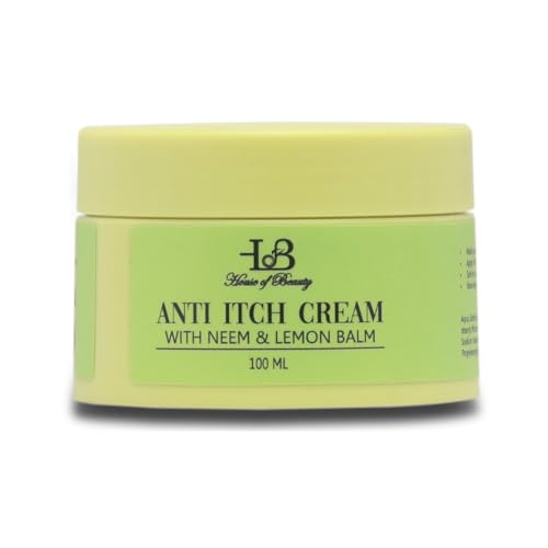 House of Beauty Anti Itch Cream| Neem and Lemon Balm (100ml, Pack of 1)