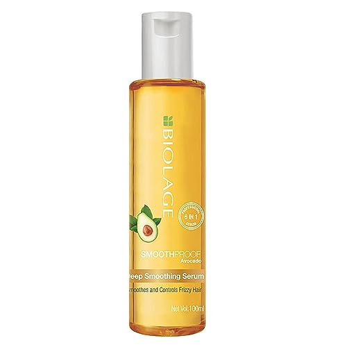 Biolage Smoothproof 6-in-1 Professional Hair Serum for Frizzy Hair |Deep Smoothening With Avocado &