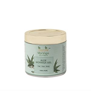 DAIVIK MORINGA GIFT OF NATURE Pure Natural Multi-purpose Beauty Aloe Vera Gel with Vitamin E and Tea