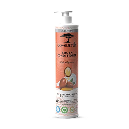 Colorbar Co-Earth Argan Conditioner 300ml I Goodness of Argan Oil I Nourishing and smoothening