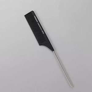 Mahpex Tony & Guy Professional Hair Tail Comb Salon Cut Comb Styling Stainless Steel Spiked Tool For