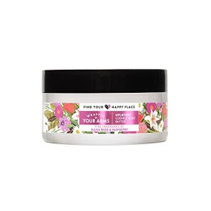 Find Your Happy Place Wrapped In Your Arms Soufflé Body Butter with Blush Rose & Raspberry I Non