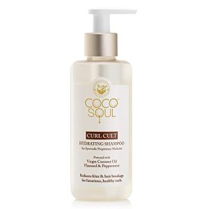 Coco Soul Curl Cult Hydrating Shampoo Ayurvedic Medicine | 100% Cold Pressed Virgin Coconut Oil |