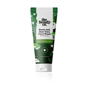 The Beauty Co Neem & Aloe Vera Face Wash with Salicylic Acid 100 ml | Soothing Agent | Skin