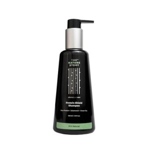 The Nature Story Ethical Luxury - Protein Shield Shampoo (240ml)| Anti Frizz Shampoo With Rice