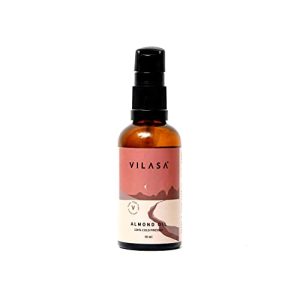 VILASA Almond Oil For Face - Badam Oil| Rich in Vitamin - E | For Hair, Skin & Massage | Organic,