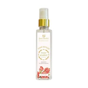 Just Herbs Natural Alchol Free Rose Water Spray & Just Herbs - Cascade Moisturizing Day Care Face