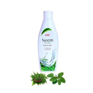 NID HERBAL Neem with Tulsi Herbal Hair Wash Shampoo for Hair Loss & Dandruff - 200ml