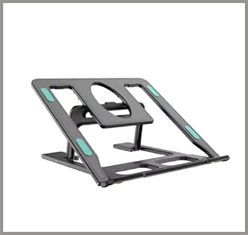 Chibro Laptop Stand/ Laptop Holder Riser/ Computer Tablet Stand 7 Angles Adjustable Plastic