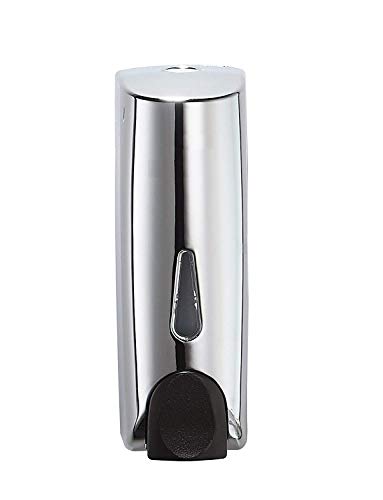 KURIC ABS Wall Mount Shampoo Conditioner Hand Dish Wash Gel Liquid Soap Dispenser for Bathroom,