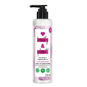 Love Beauty & Planet Rice Water & Angelica Seed Oil Leave in Conditioner for defined, frizz free