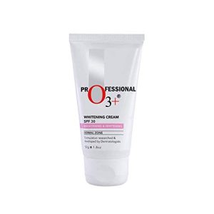 O3+ Whitening Face Cream SPF 30 Sunscreen for Skin Brightening, UVA UVB & Sun Tan Protection, 50g
