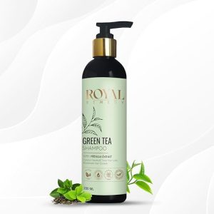 Royal Remedy. Green-Tea Shampoo and Hibiscus Extract for Control Dandruff,Treat Hair Loss,Accelerate