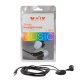 VOY V-004 Stereo Music Headphones Hi-Fi Audio Quality (Black, V-004 - B)