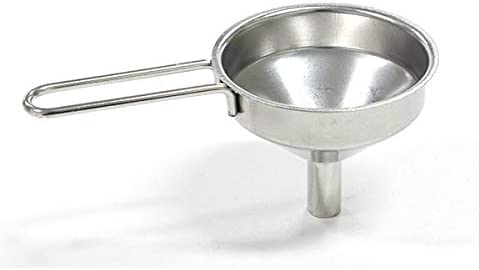 ECHO! Stainless Steel Funnel with Handle Kitchen Tool to refill from larger pack to smaller pack -