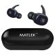 Matlek Bluetooth Earbuds | High Bass in Ear Earphones | 15 Hours Non Stop with Case Battery
