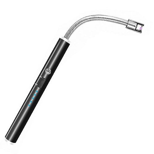 Candle Lighters,USB Rechargeable Electric Lighter Long Flexible & Windproof for Kitchen,Stove