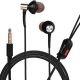 Hitage Earphones HB-6768 Headphones Earplugs Headset High Definition Sound Deep Extra Bass Wired