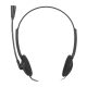 Enter EH-02A Wired Headphone with Mic (Black)