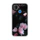 Amazon Brand - Solimo Silicone Designer Dark Flowers Photography Uv Printed Soft Back Case Mobile