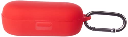 KACA Protective Shockproof Silicone Cover Case with Buckle Compatible with Bose Sport Earbuds (Red)
