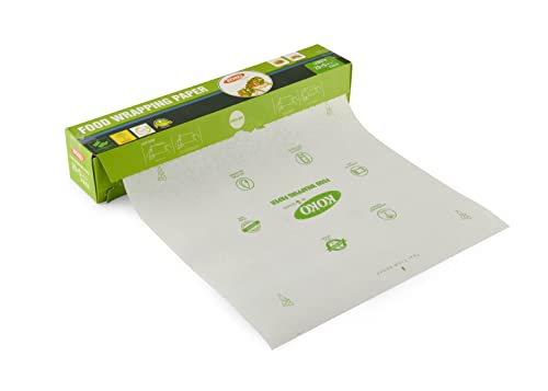 KOKO Multipurpose Food Wrapping Paper (25 Meter Multipurpose Food wrap) and Free Stainless Steel