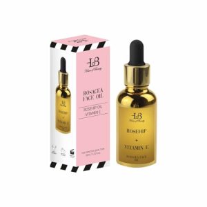 HOUSE OF BEAUTY Rosacea Face Oil - Rosehip Oil with Vitamin E for Face, Sensitive Skin Type,