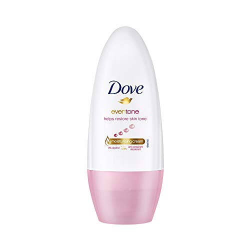 Dove Eventone Deodorant Roll On For Women, Antiperspirant Underarm Roll On Removes Odour, Keeps Skin