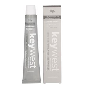 Keywest Professional Hair Color Tube, No. 5 Light Brown - 80gm | 2in1 Formula Hair Color + Hair Spa