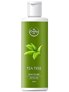 The Beauty Co Tea Tree Toner 200 ml | For Pore Tightening & Acne-Free Skin | All Skin Types |
