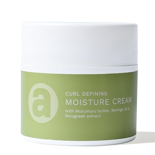 Ashba Botanics Curl Defining Moisture Cream for Curly, Wavy and Coily Hair | Leave-In Cream for Men