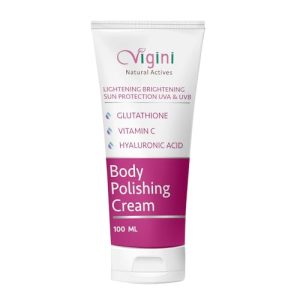 Vigini Lightening Brightening Skin Whitening Polishing Full Body Cream I Glutathione Vitamin C