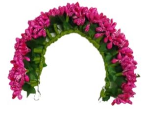Beauty Tool Grand Looking Bridal Artificial Gajra (Hair Accessories) | Pack Of 1 | (Rose Color)
