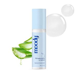 Moody 7D Hydro Burst Lip Serum Roll-On with Hyaluronic Acid, Kojic & Ceramides For Pigmentation &