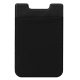 Stealodeal Multipurpose Adhesive Phone Jacket Card & Earphone Mobile Holder Jacket Pouch (Black)