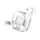BKSTAR Flash Pods TWS Earbud, Bluetooth Earbuds with Display, Transparent Design, 30 Hrs Playtime +