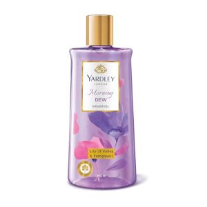 Yardley London Morning Dew Refreshing Shower Gel For Women With Lily of Valley & Frangipani| PH