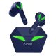 pTron Bassbuds Jade Truly Wireless Earbuds, 40ms Gaming Low Latency TWS, Stereo Calls, 40Hrs