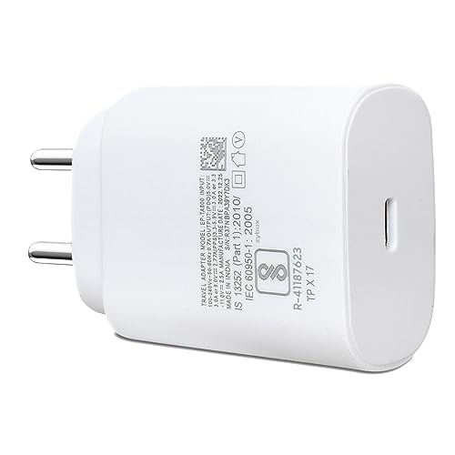 Samsung 25W Super Fast Type C Charger Adapter PD 3.0 Compatible with Samsung Galaxy S24/S23/S23