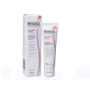 Physio-gel Hypoallergenic Calming Relief A.I Cream, For Dry, Irritated and Reactive Skin, 50g