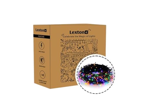 Lexton 40 Feet LED Decorative String Light |for Indoor & Outdoor Decorations (Multicolor, Pack of