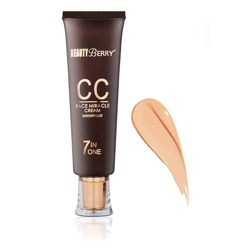 Beauty Berry CC Face Miracle Cream Waterproof 7 in 1 (Ivory)